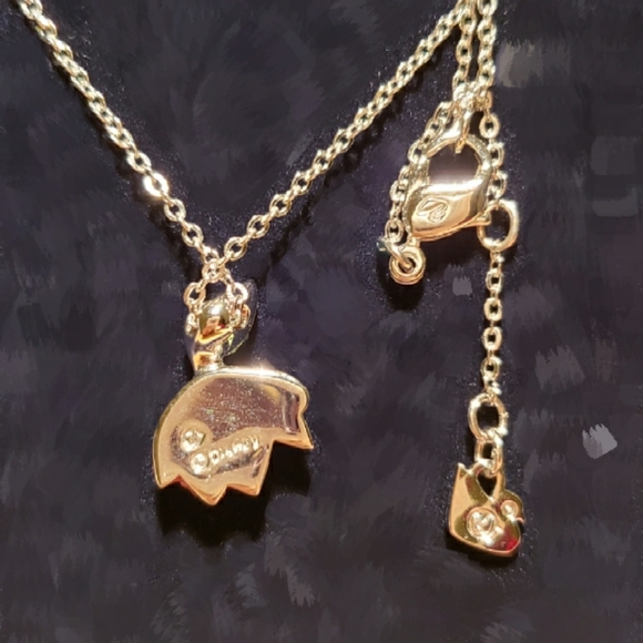 Swarovski Disney Lotus Flower Pendant Necklace - Picture 3 of 4